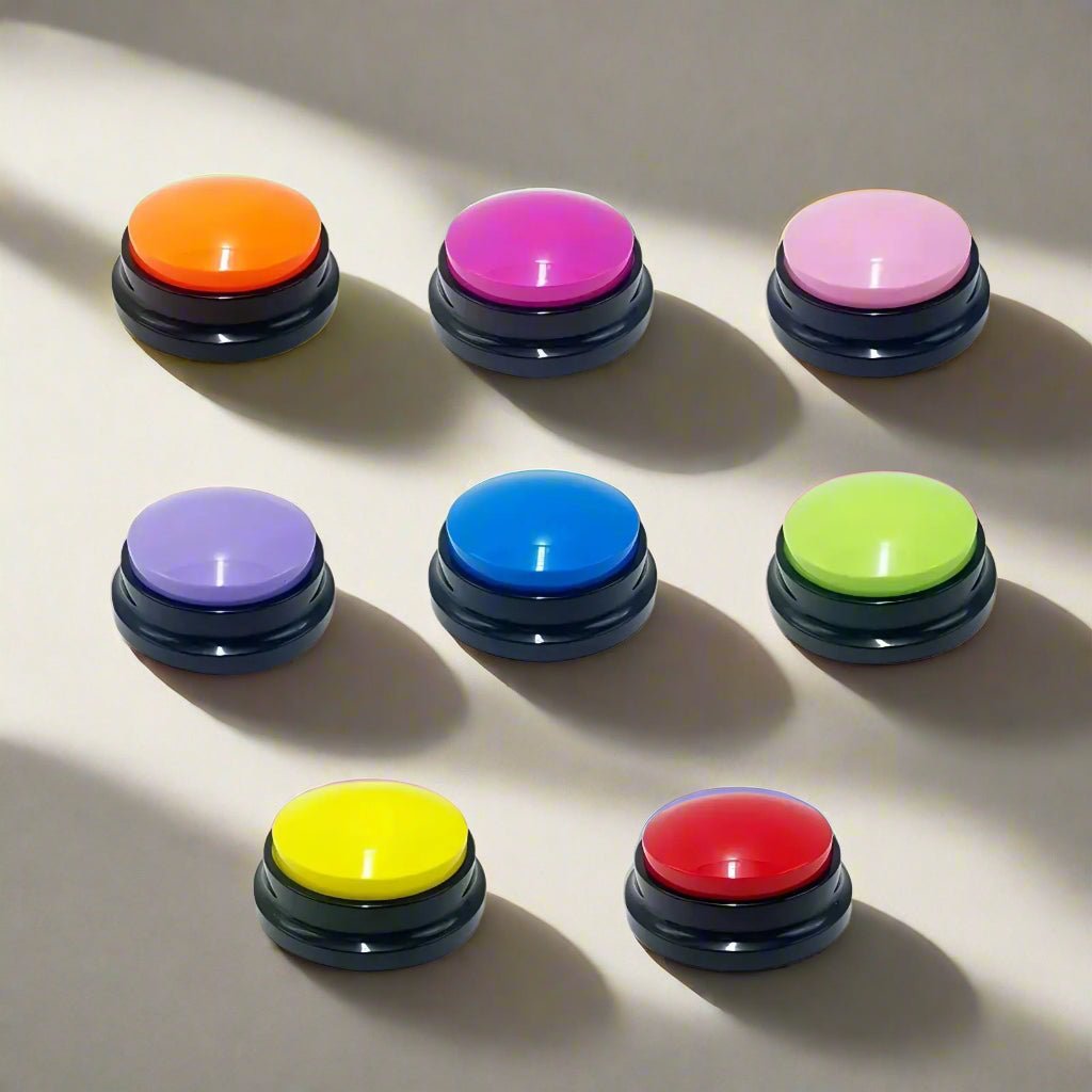 Jouet pour chien huit boutons