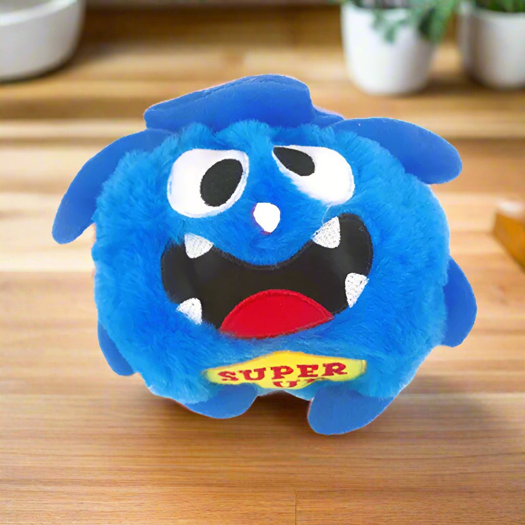 Jouet pour chien monstre bleu