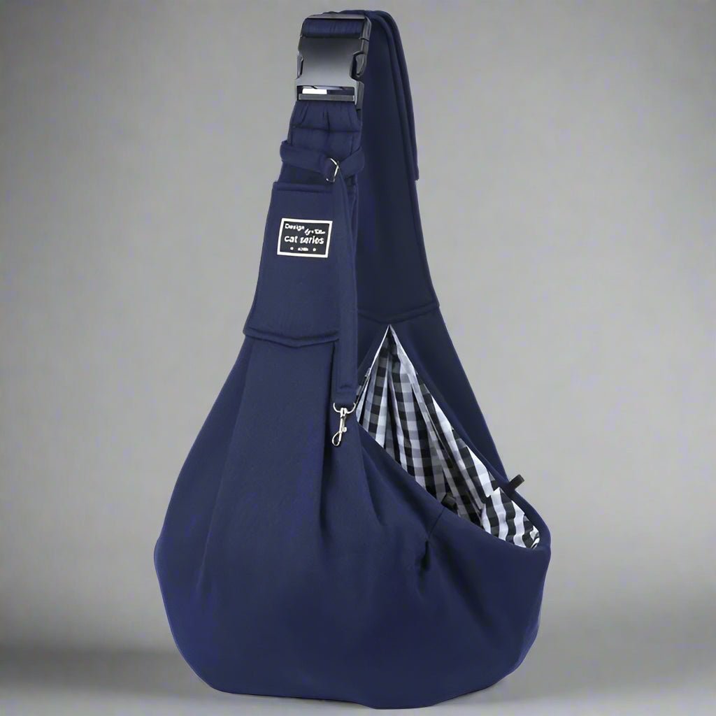 sac a dos pour chien bleu