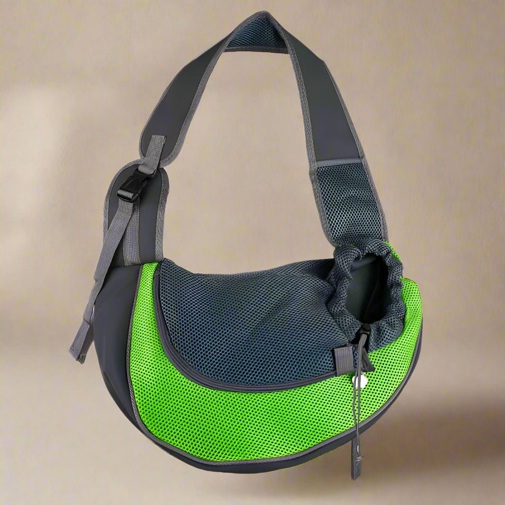 sac a dos pour chien vert