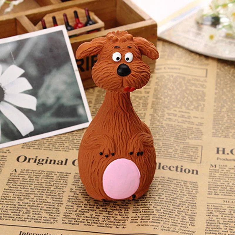 Jouet-pour-chien-Marron-chien