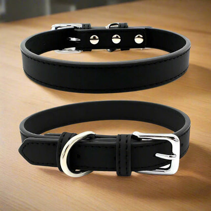 Collier chien cuir | LilCuirette - Les Plaisirs Canins