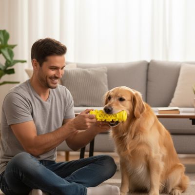 Jouet pour chien | DentalPlay - Les Plaisirs Canins