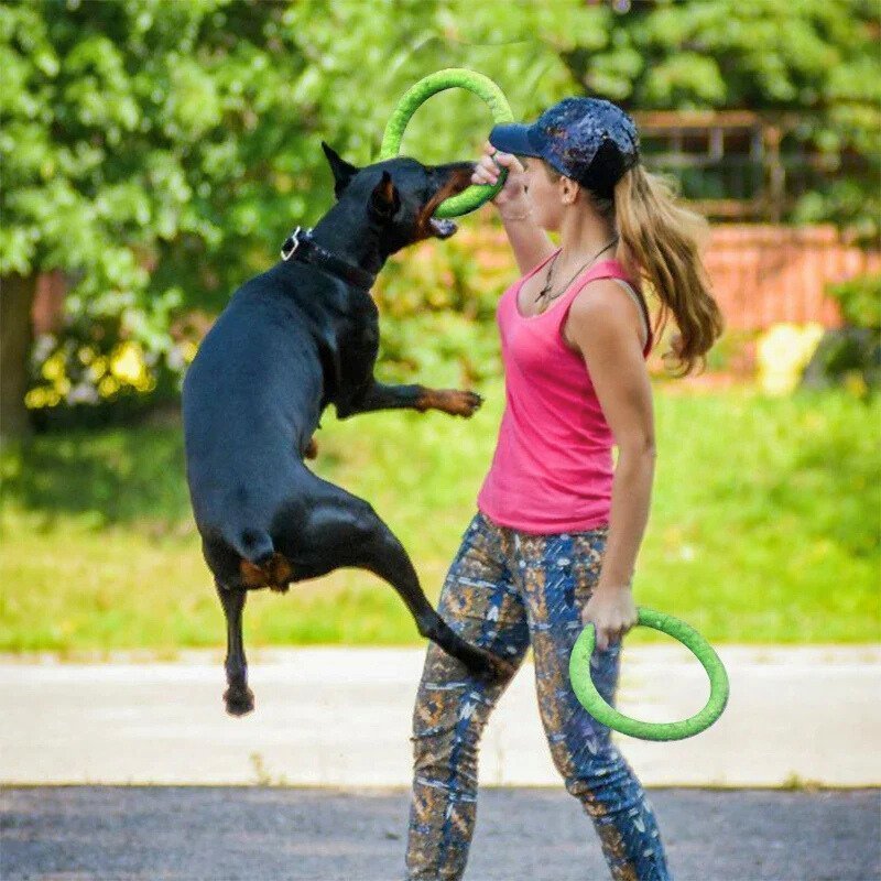 Jouet pour chien indestructible | Anneau - Les Plaisirs Canins