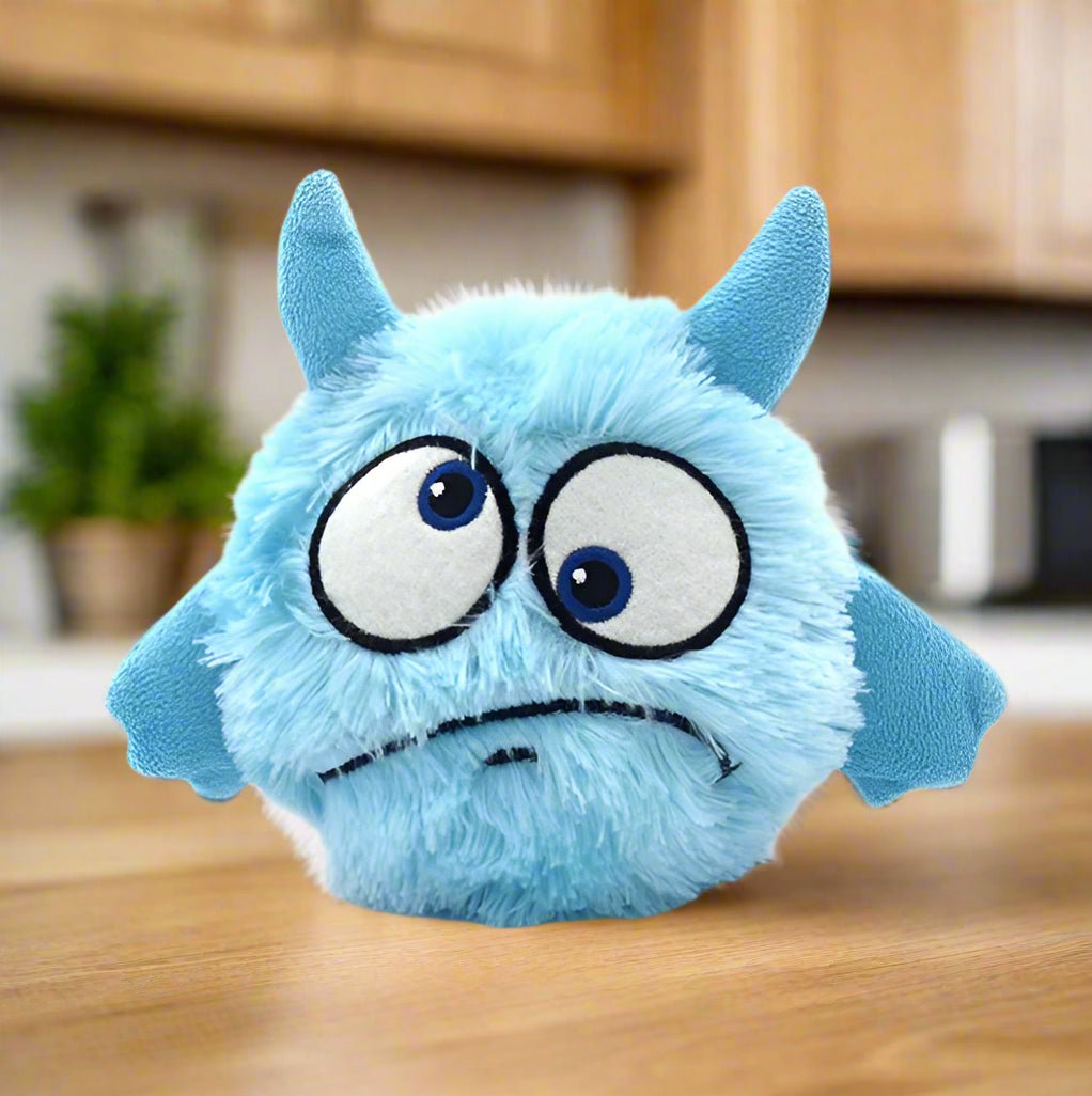 Jouet pour chien monstre bleu pâle