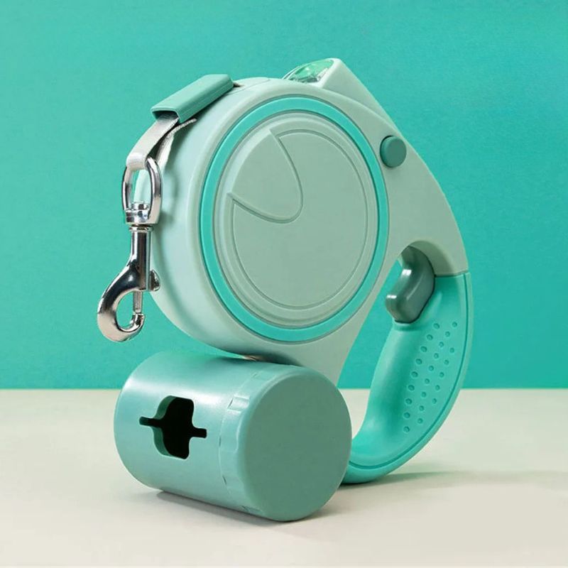 laisse-pour-chien-retractable-vert