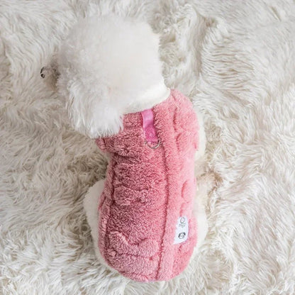 manteau-pour-chien-rose