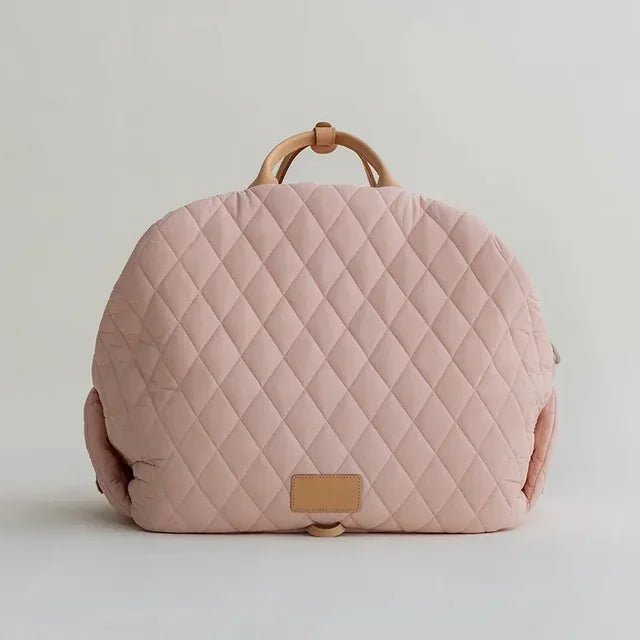 sac a dos pour chien rose