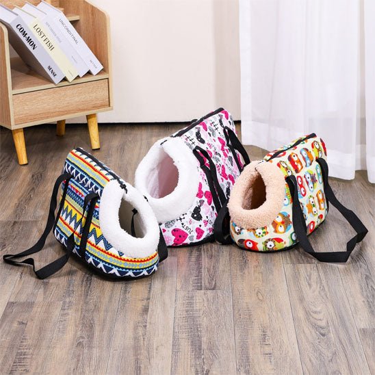 Sac de transport chien différents motifs