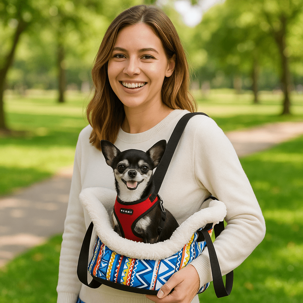 Sac de transport chien | MotifBaggy - Les Plaisirs Canins